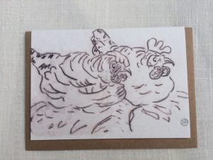 Greeting Cards > Miscellaneous Cards - Chicken Friends