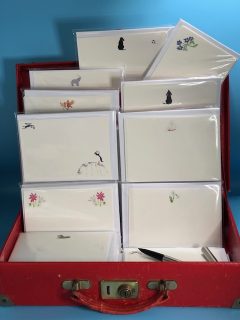 Correspondence cards with illustrations only