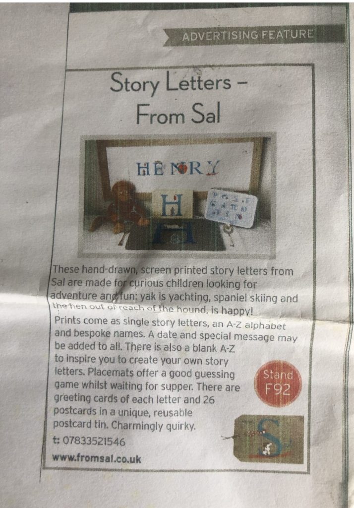 Advertisement snippet describes what my company called from Sal is all about . 